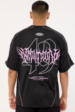 Morgul V Neck Jersey Black