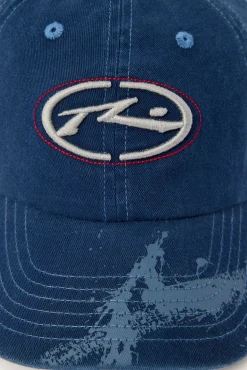 Morning Glory 6 Panel Cap Navy