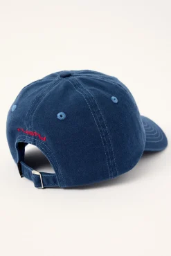 Morning Glory 6 Panel Cap Navy