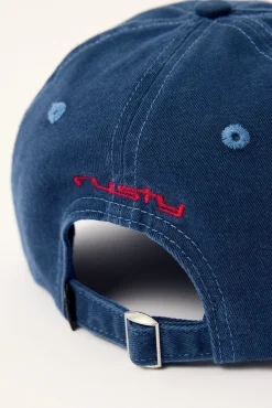 Morning Glory 6 Panel Cap Navy