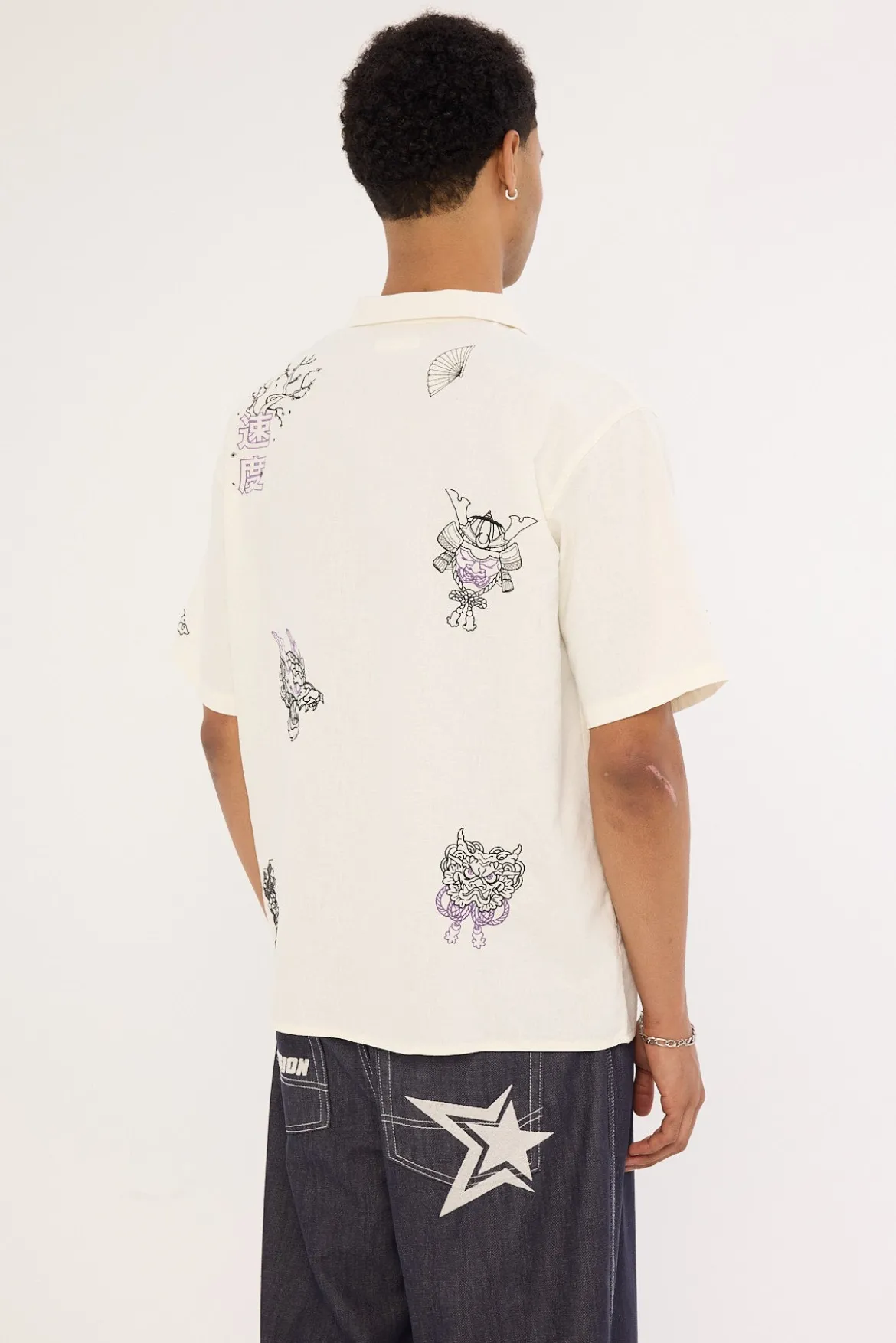 Mosaic Resort Shirt Off White