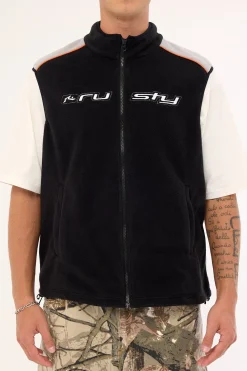 Mr. Fresh Polar Fleece Vest Black
