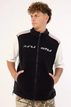 Mr. Fresh Polar Fleece Vest Black