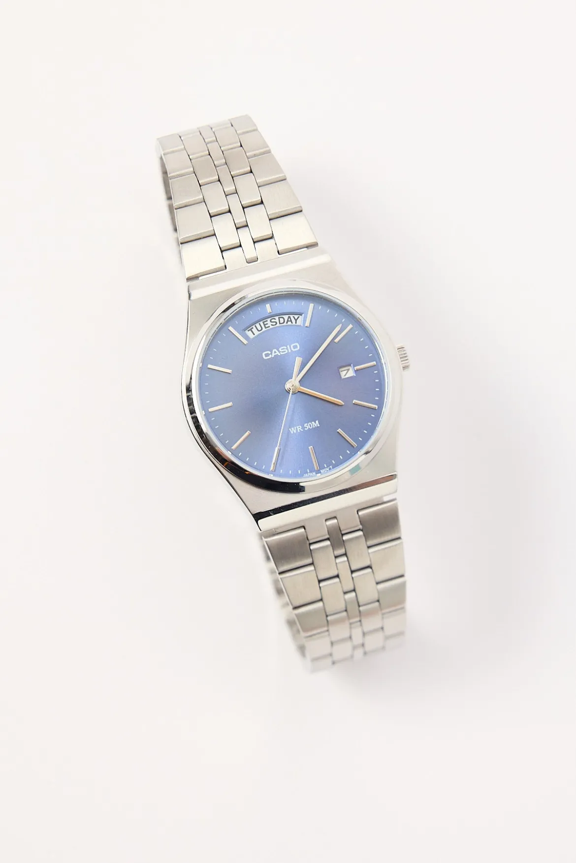 MTPB146D-2AVDF Analogue Watch Silver/Blue