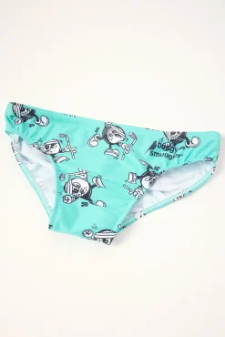 Mulligan Budgy Smuggler Aqua