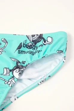 Mulligan Budgy Smuggler Aqua