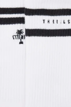 Multi Logo Socks 2 Pack White