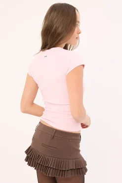 Mum's Favourite Baby Tee Pink