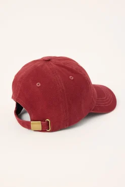Mums Favourite Cap Burgundy
