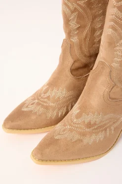 Mustang Mocha Faux Suede