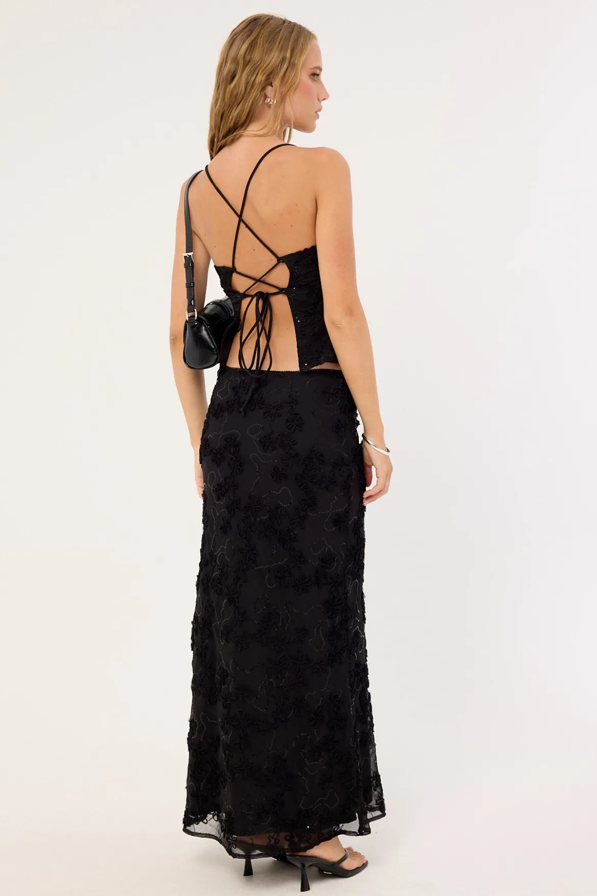 Nala Maxi Skirt Black