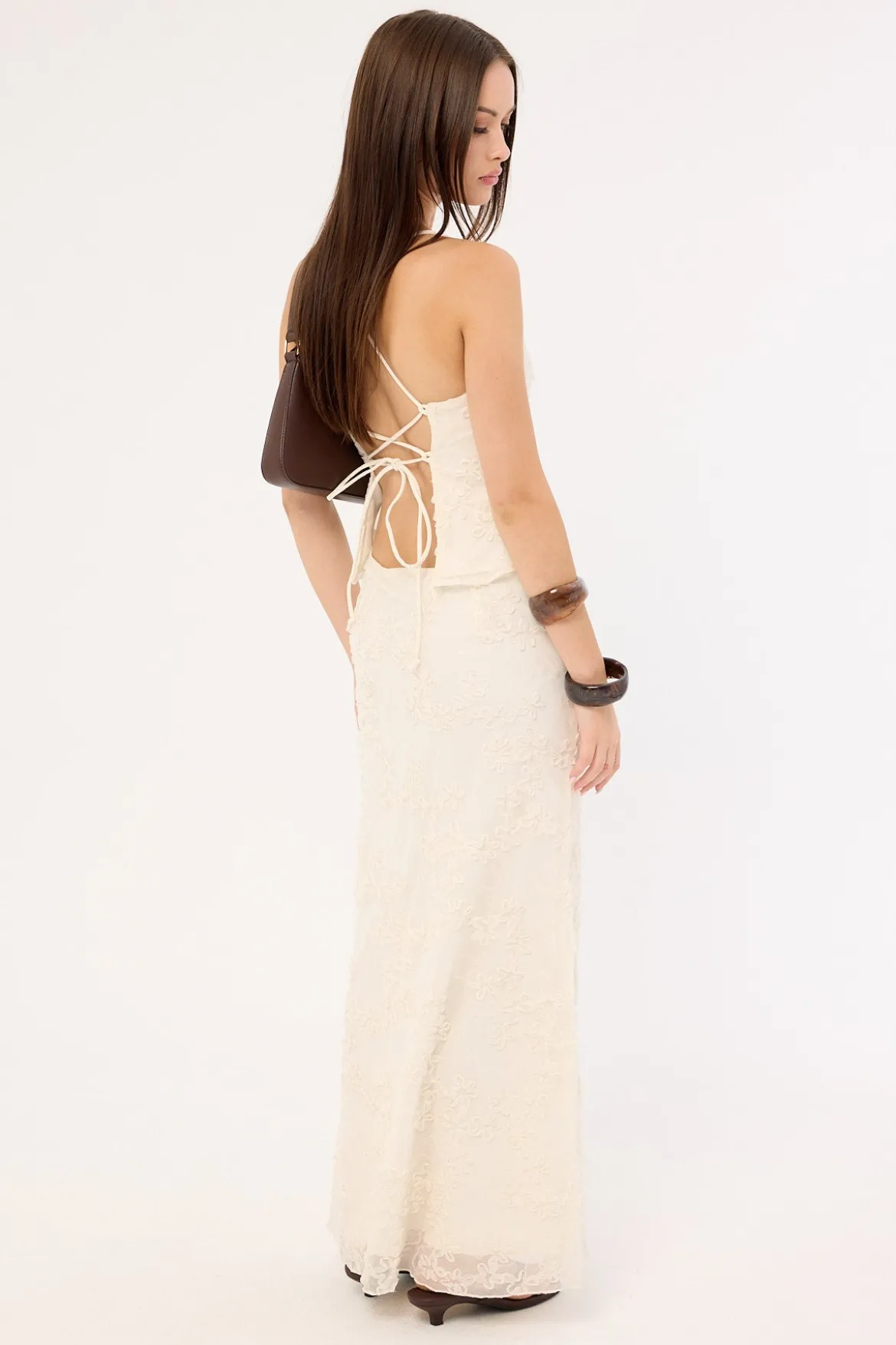 Nala Maxi Skirt Cream