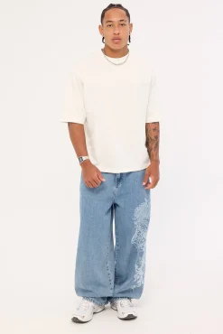 Nami Behemoth Super Baggy Jean Ash Blue