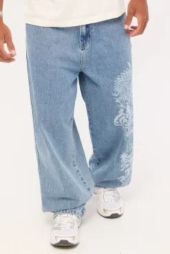 Nami Behemoth Super Baggy Jean Ash Blue