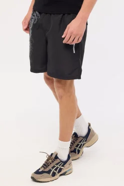 Nami Elastic Waist Swim Short Black