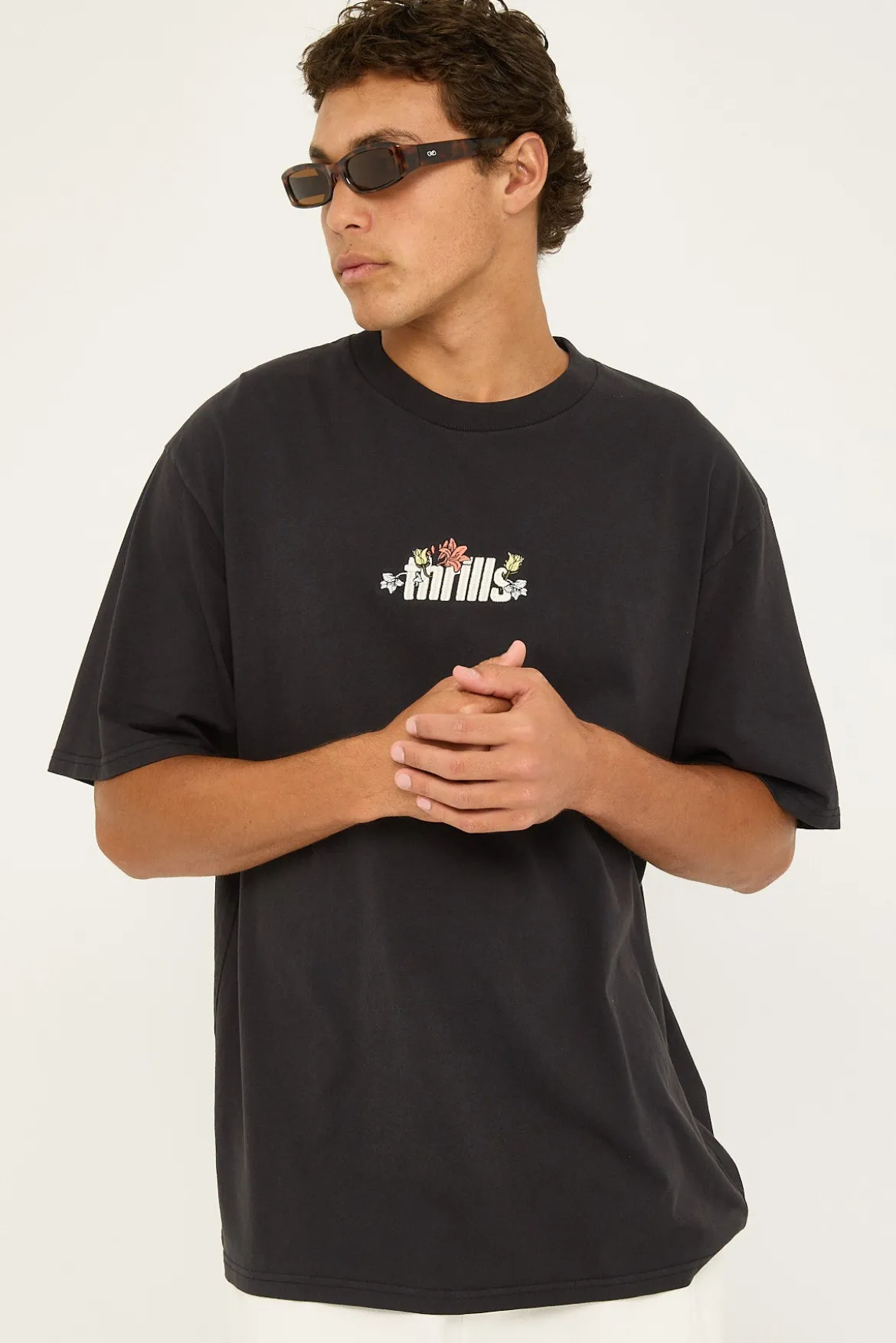 Natural Thrills Oversize Fit Tee Black