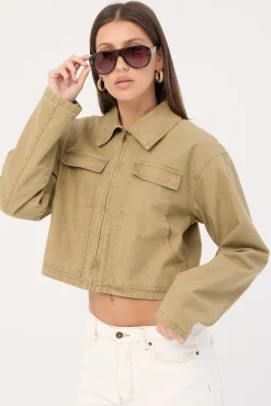 Nautica Jacket Camel