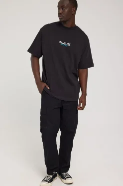 Neat Boxy Tee Night Black