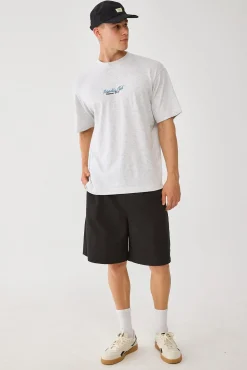 Neat Heavyweight Boxy Tee Snow Marle
