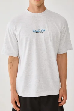 Neat Heavyweight Boxy Tee Snow Marle