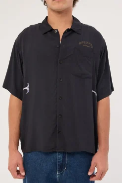 Ned Short Sleeve Shirt Black
