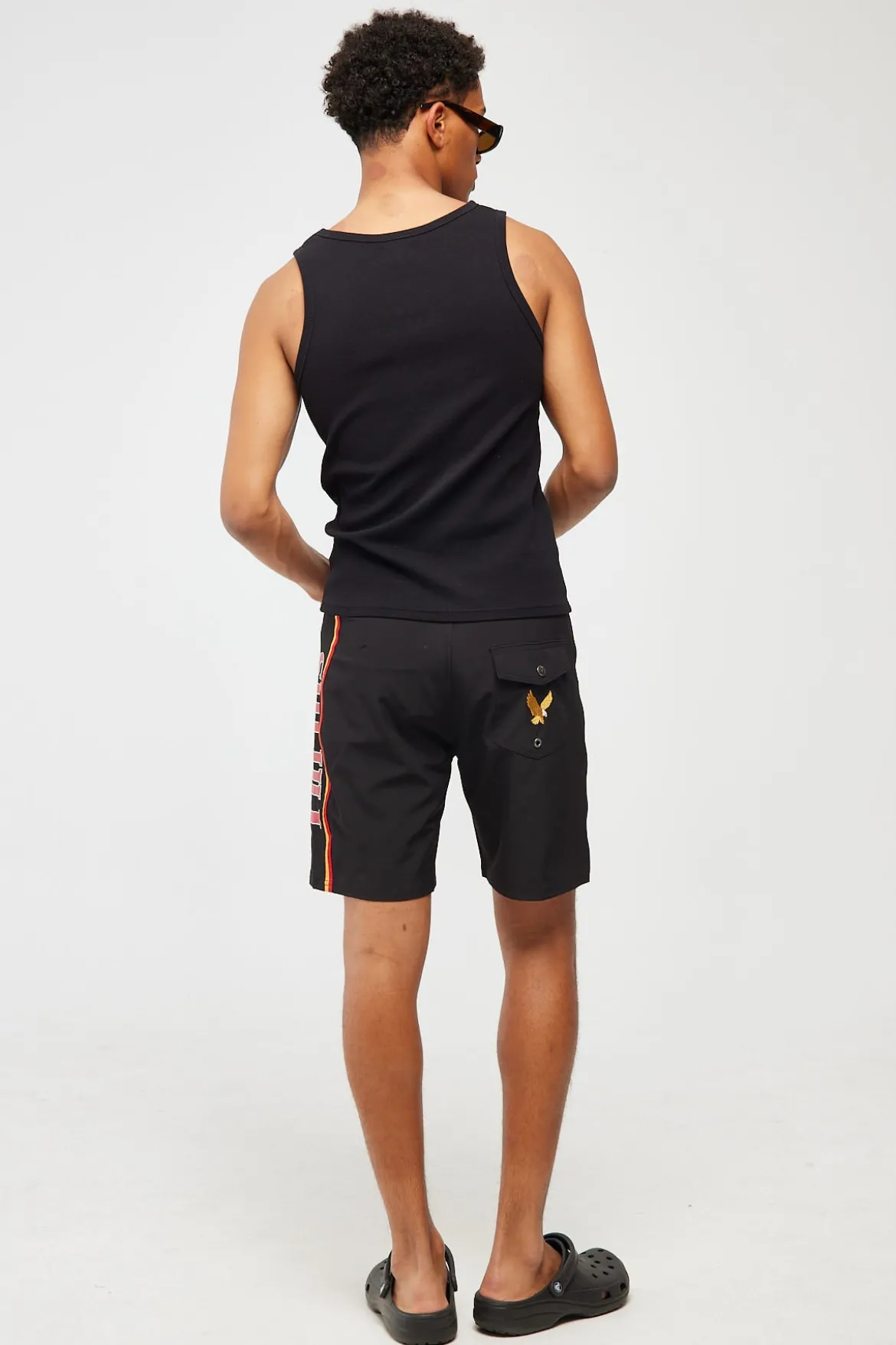 Never Stop Board Short Black
