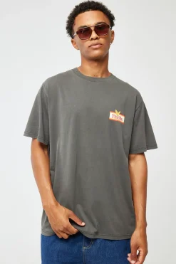 Never Stop Merch Fit Tee Merch Black