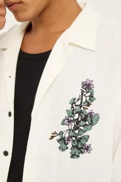 New Growth Bowling Shirt Heritage White