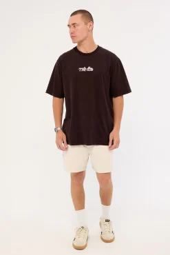 Next Phase Oversize Fit Tee Black Coffee