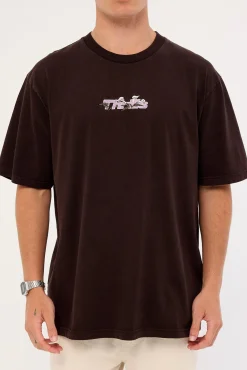 Next Phase Oversize Fit Tee Black Coffee