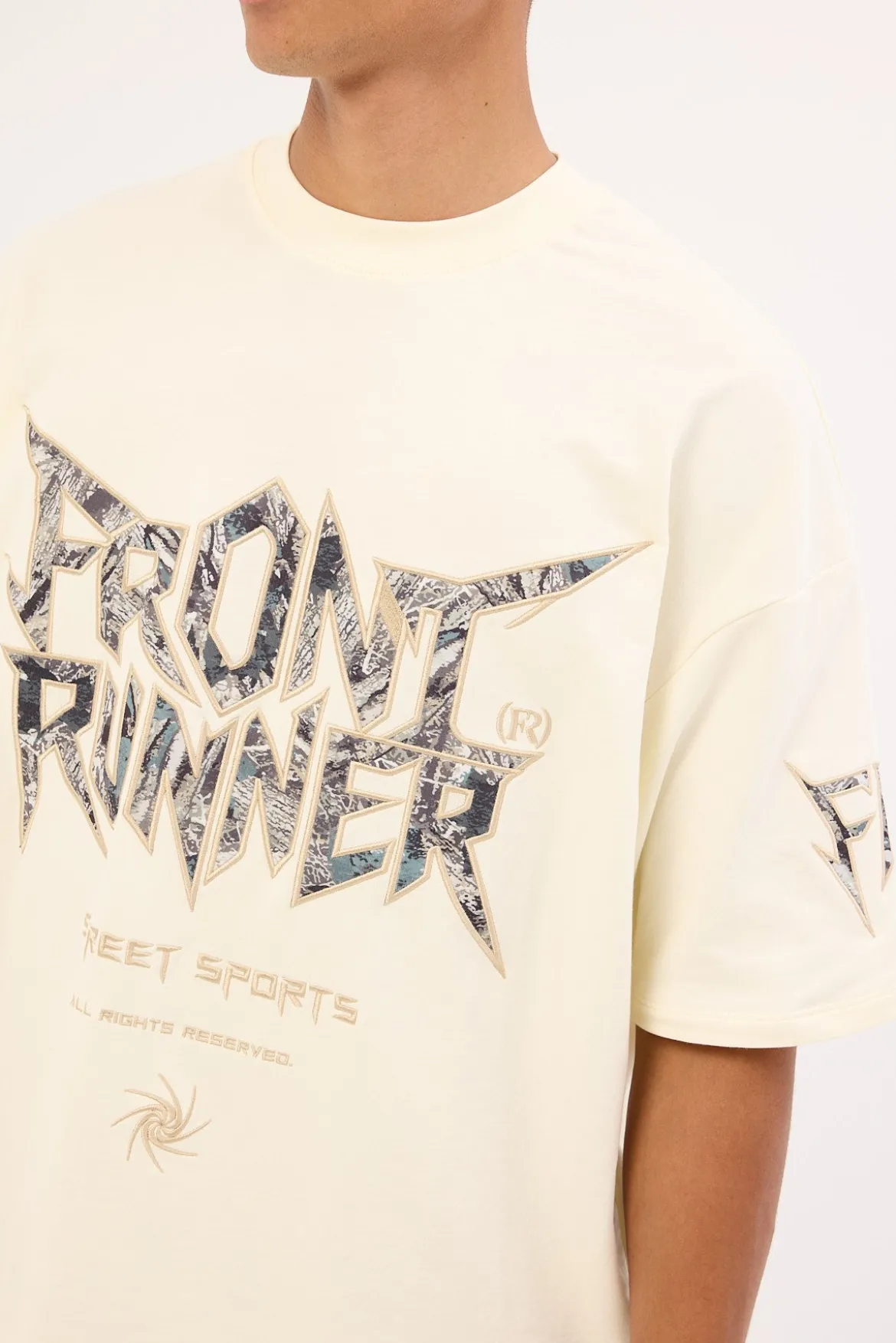 No Mercy Tee Vanilla