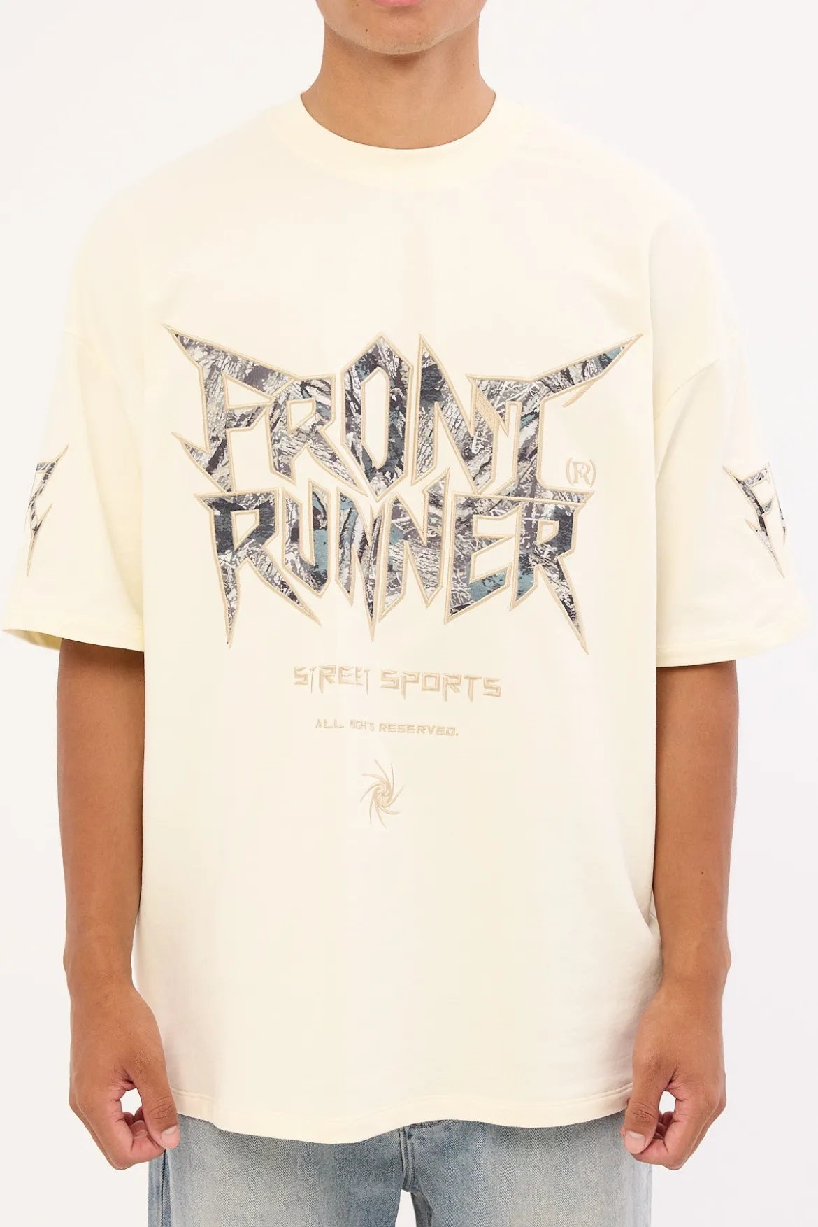 No Mercy Tee Vanilla