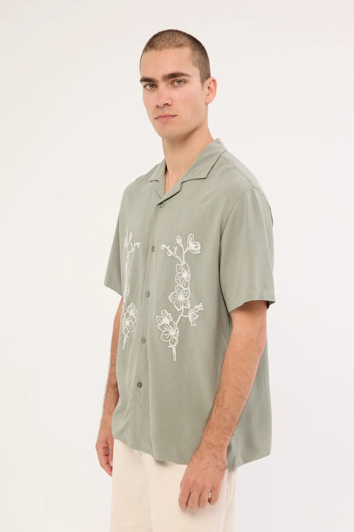 Nobana Resort Shirt Sage