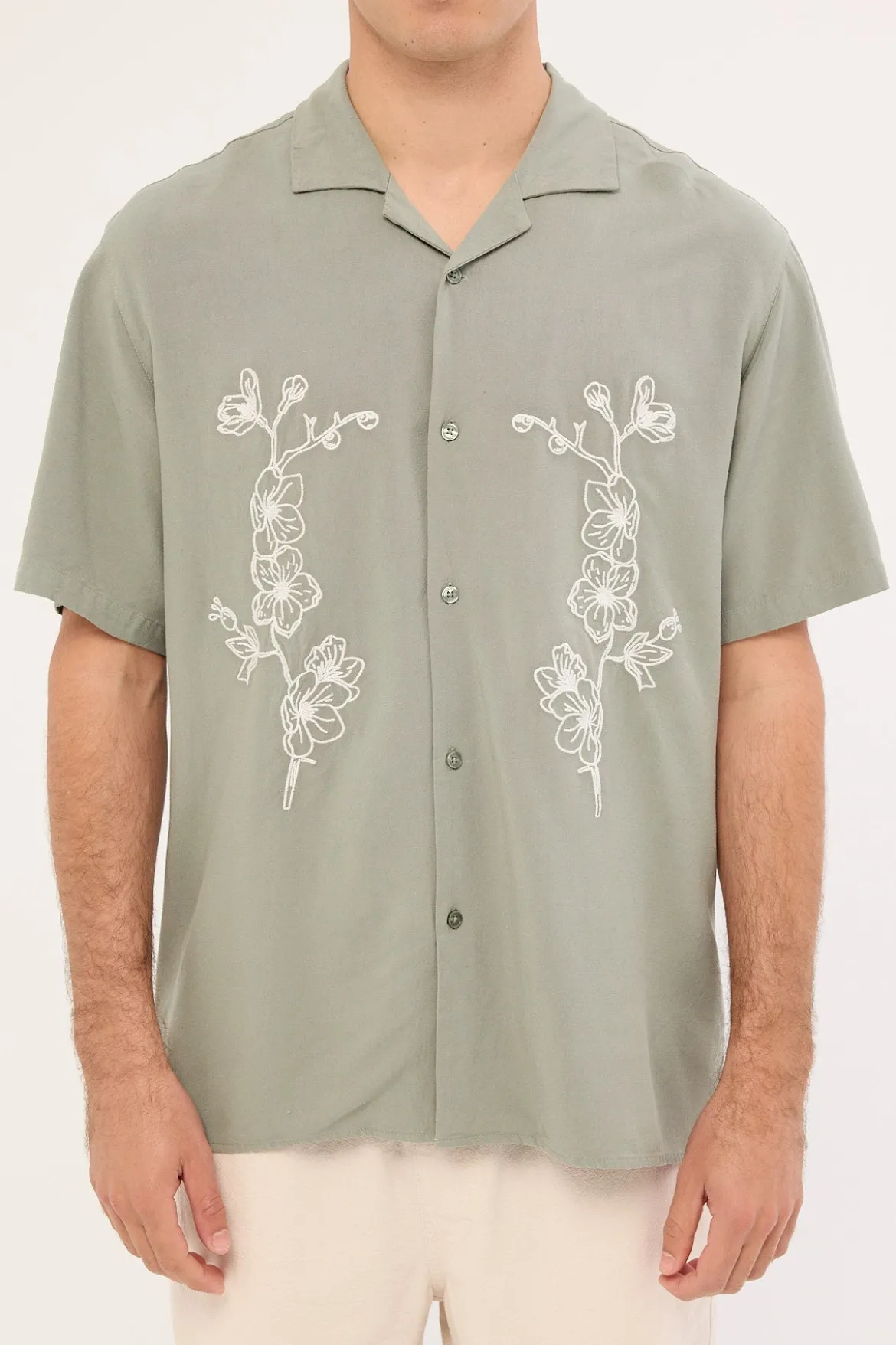 Nobana Resort Shirt Sage