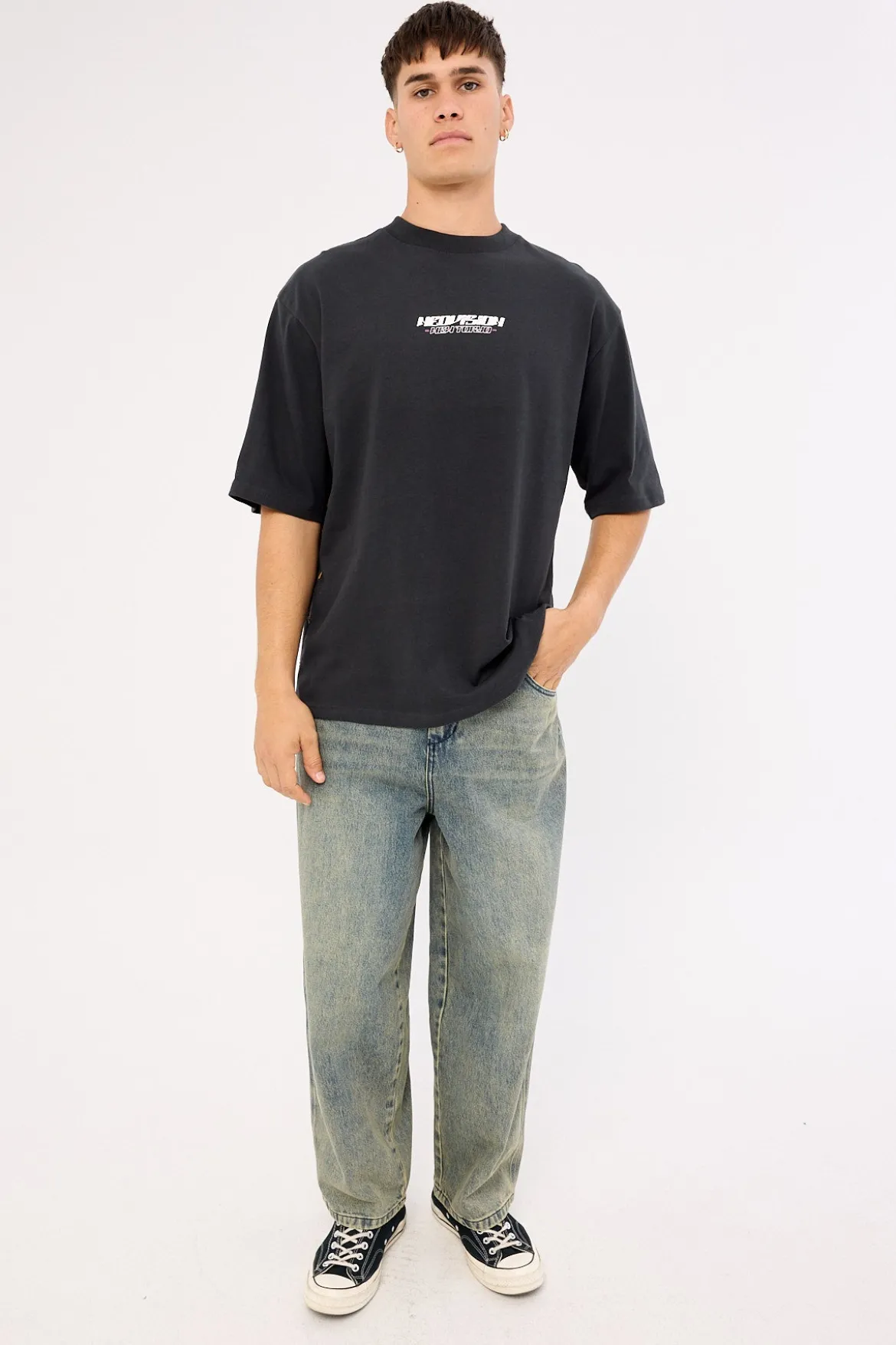 Noctura Street Super Heavy Tee Night Black