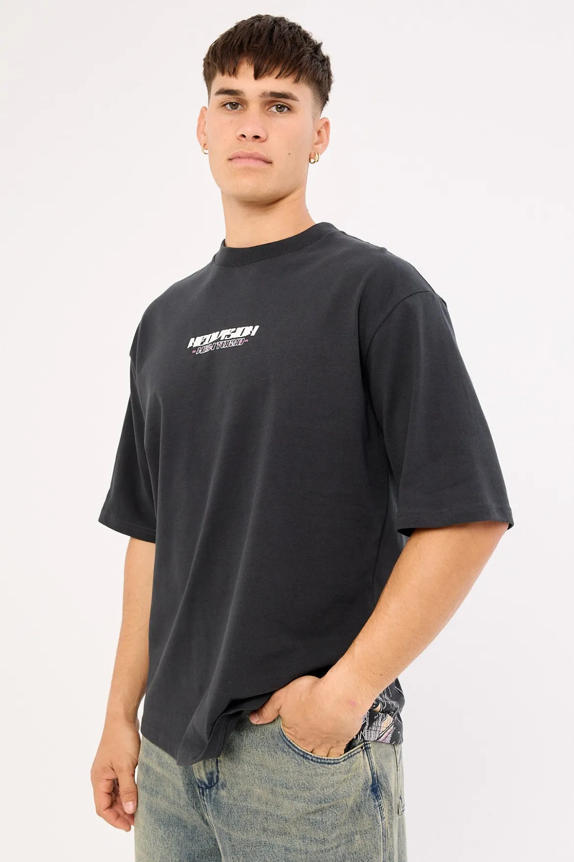 Noctura Street Super Heavy Tee Night Black