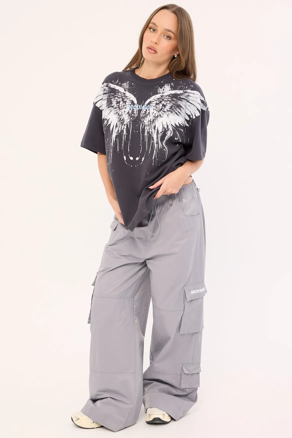 Nocturne Heavyweight Relaxed Tee Washed Black