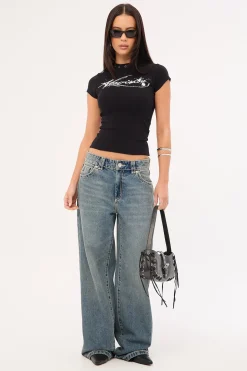 Notebook Baby Tee Black