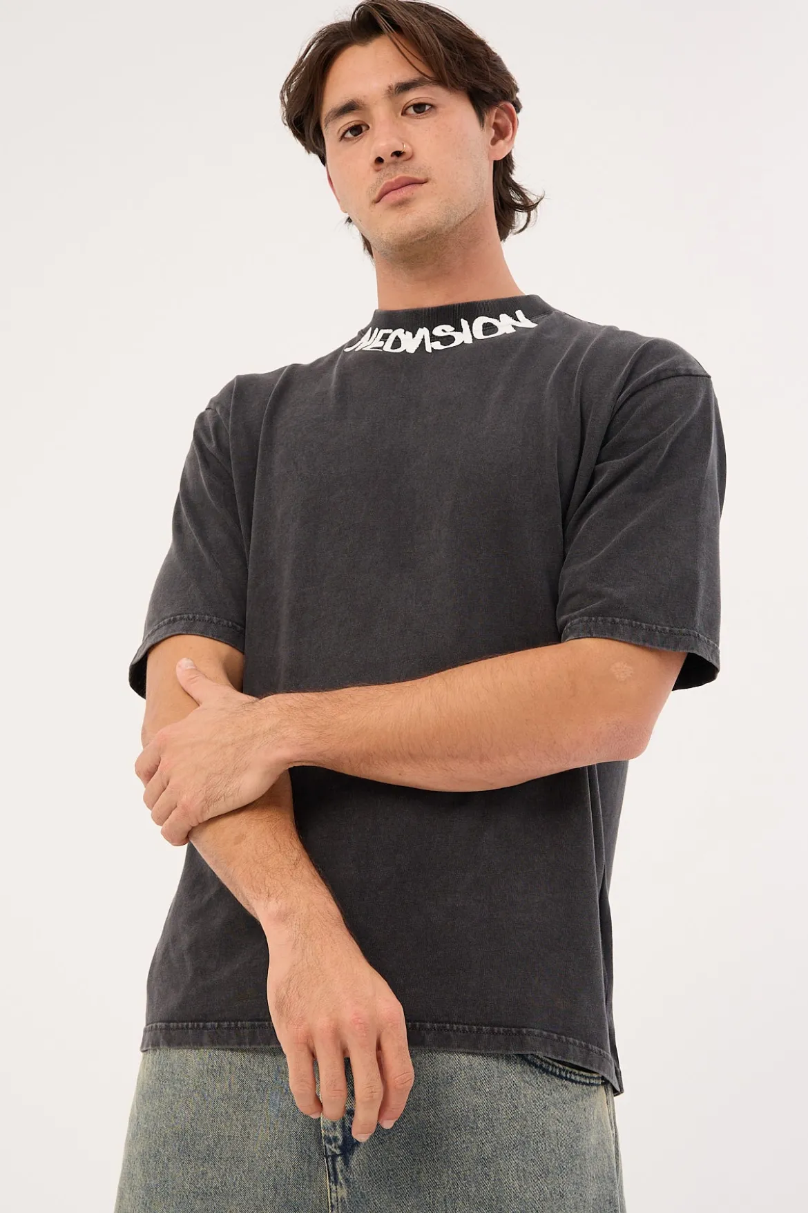 Notion Street Super Heavy Tee Washed Black