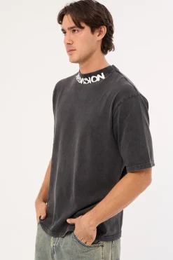 Notion Street Super Heavy Tee Washed Black