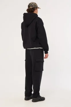 Nova Baggy Cargo Sweatpant Black