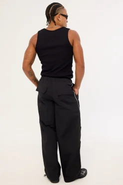 Nova Baggy Track Pant Black