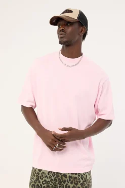 Nova Base Oversize Super Heavy Tee Candy Pink