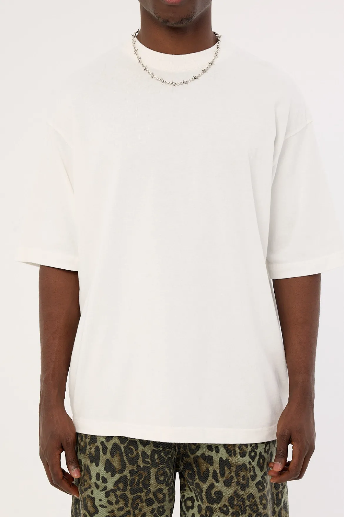Nova Base Oversize Super Heavy Tee Off White