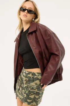 Nova Camo Cargo Mini Skirt Camouflage
