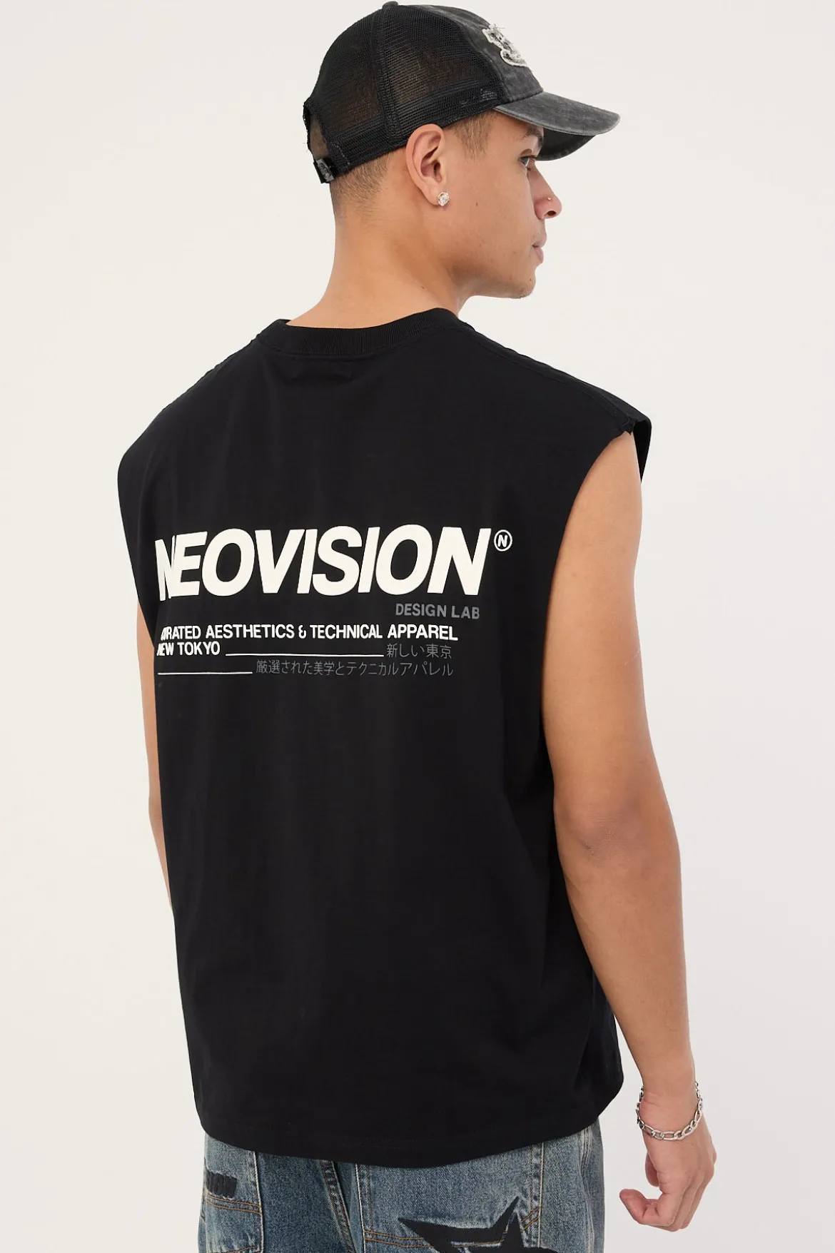 Nova Muscle Tank Black