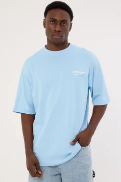 Nova Oversize Super Heavy Tee Washed Lagoon