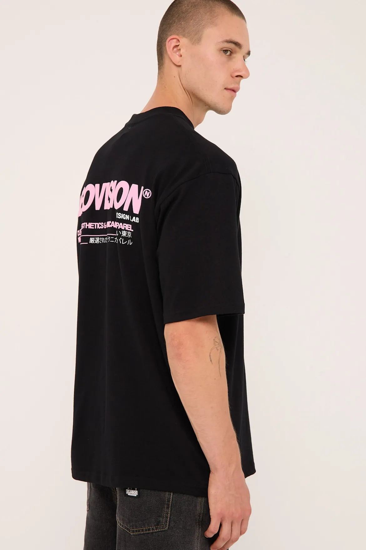 Nova Oversize Super Heavy Tee Black