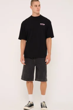 Nova Oversize Super Heavy Tee Black