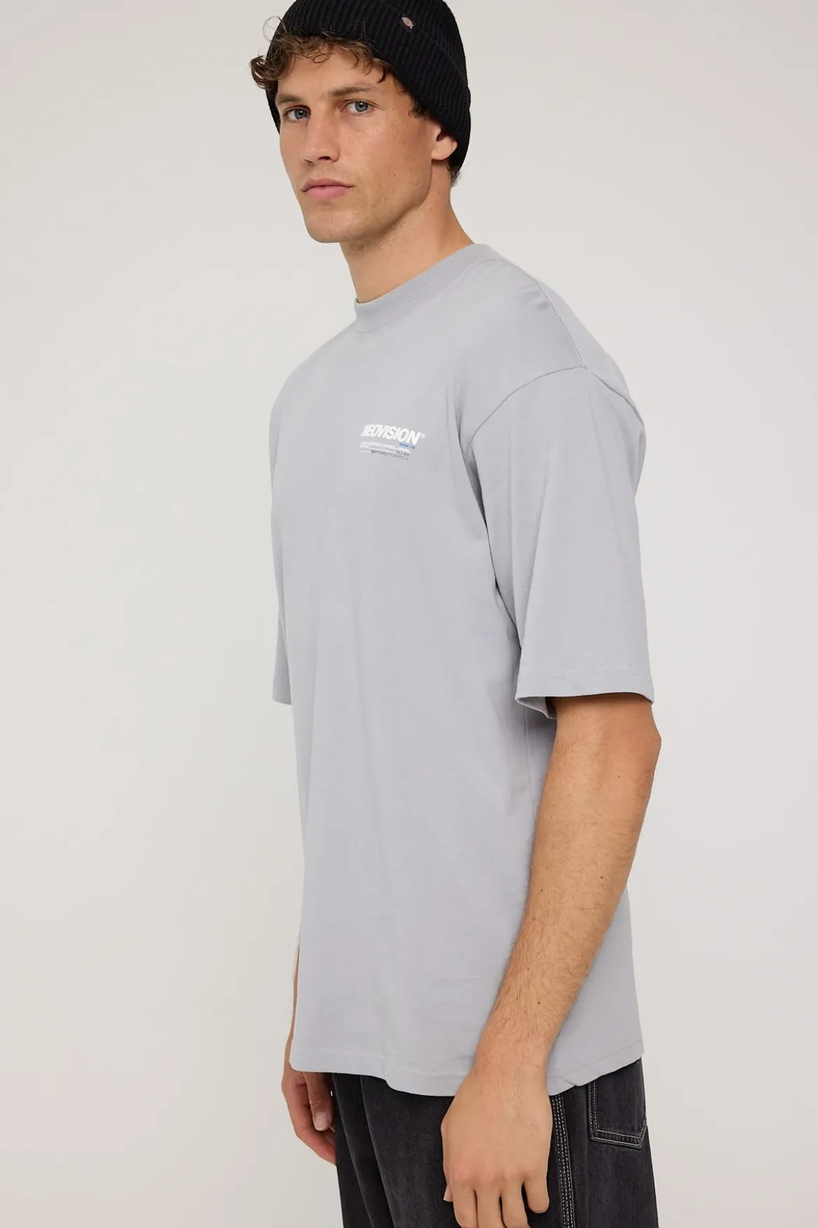 Nova Oversize Super Heavy Tee Grey